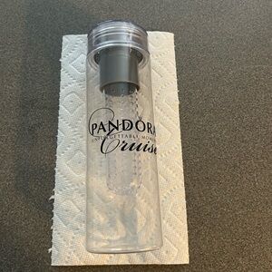 Pandora Water Infuser plastic bottle (2015) NEW, NEVER USED
